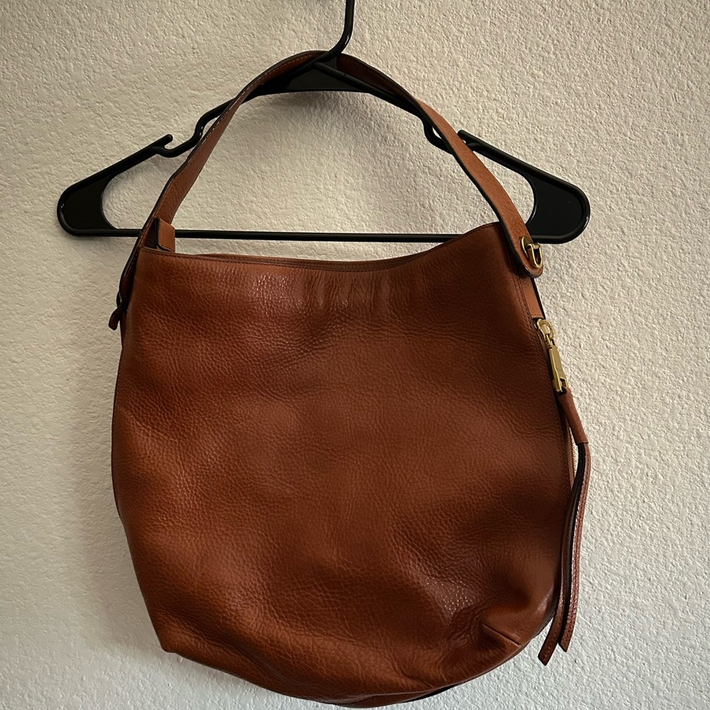 Maya Medium Leather Hobo with no strap